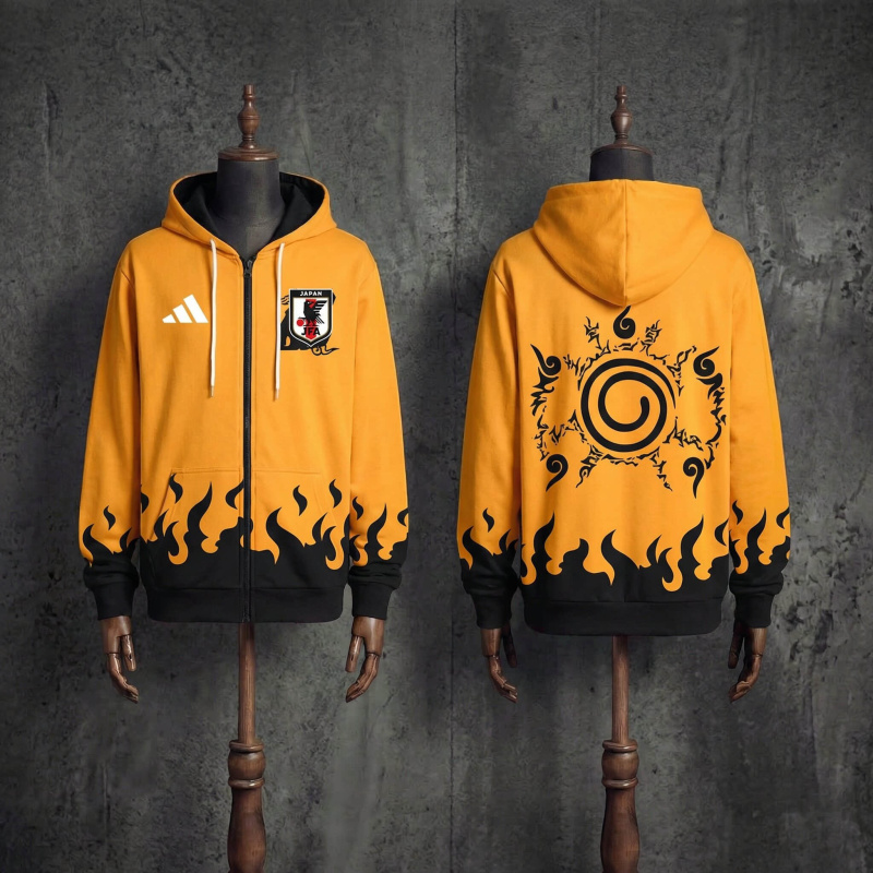 2026 (Japan) Naruto Anime Streetwear Hoodie Sizes S-XXL