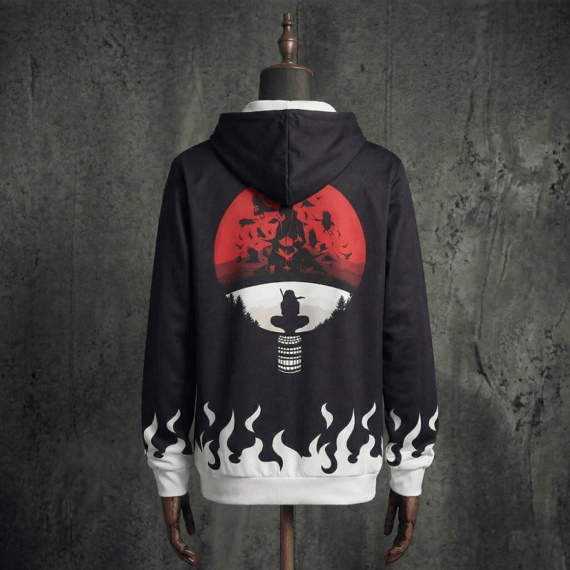 2026 (Japan) Naruto Anime Streetwear Hoodie Sizes S-XXL