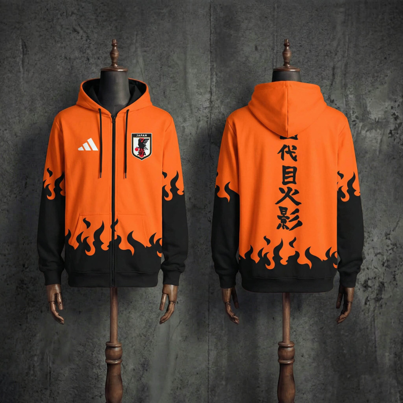 2026 (Japan) Naruto Anime Streetwear Hoodie Sizes S-XXL