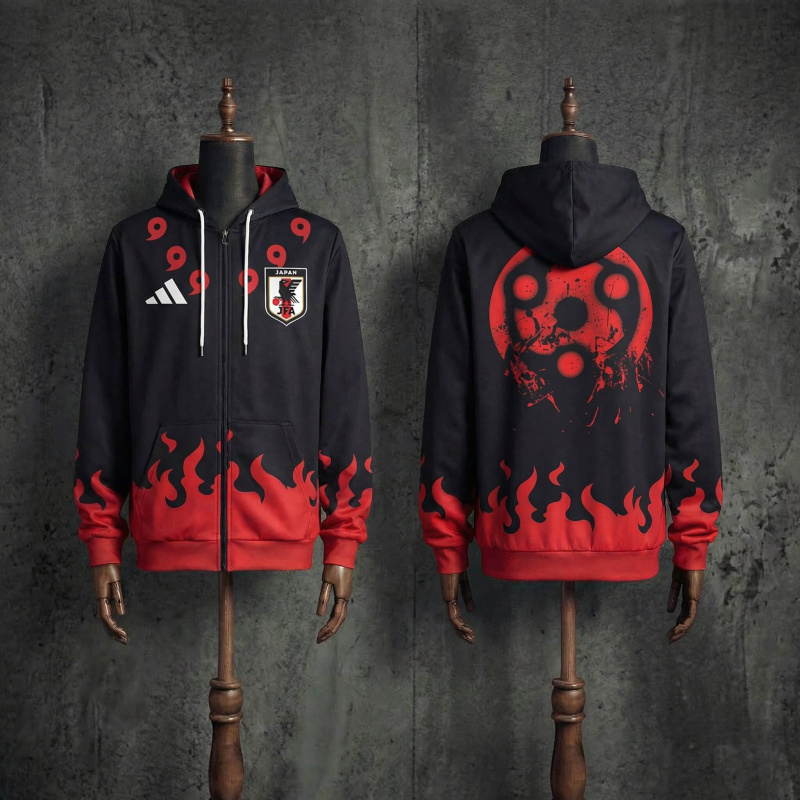 2026 (Japan) Naruto Anime Streetwear Hoodie Sizes S-XXL