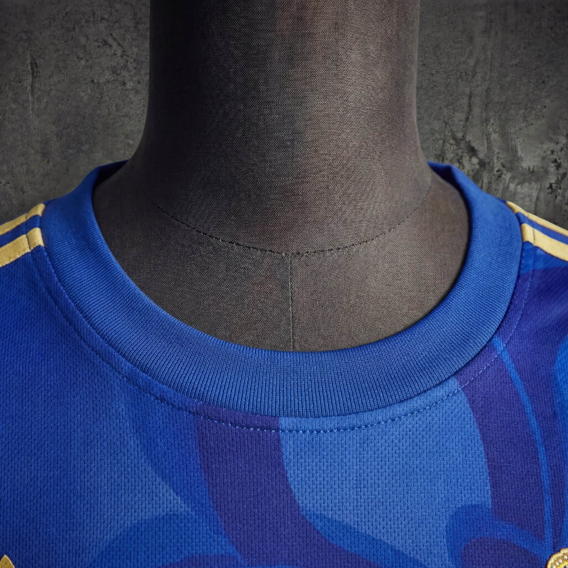 Real Madrid 2025/2026 Cultural Story - Blue Kids Kit Jersey SIZE 16-28