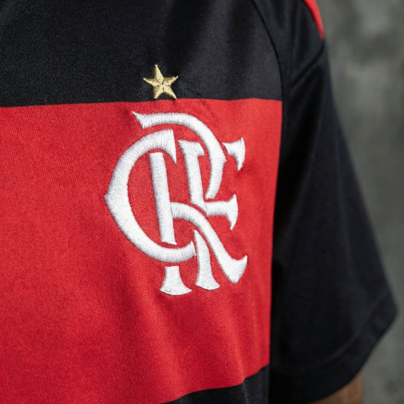 Kids Kit Flamengo Home 2026/2027 Jersey Size 16-28