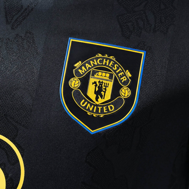 Player Manchester United 3rd Away long sleeve 2025/2026 new season Football Jersey Sports shirt
