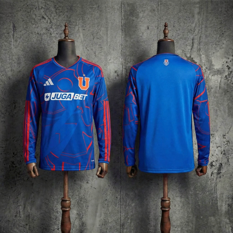 Universidad de Chile Home 2025/2026 Long-sleeved Jersey