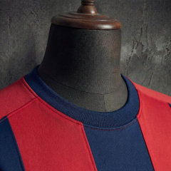Barcelona Long-sleeved Sweatshirt - Red & Blue