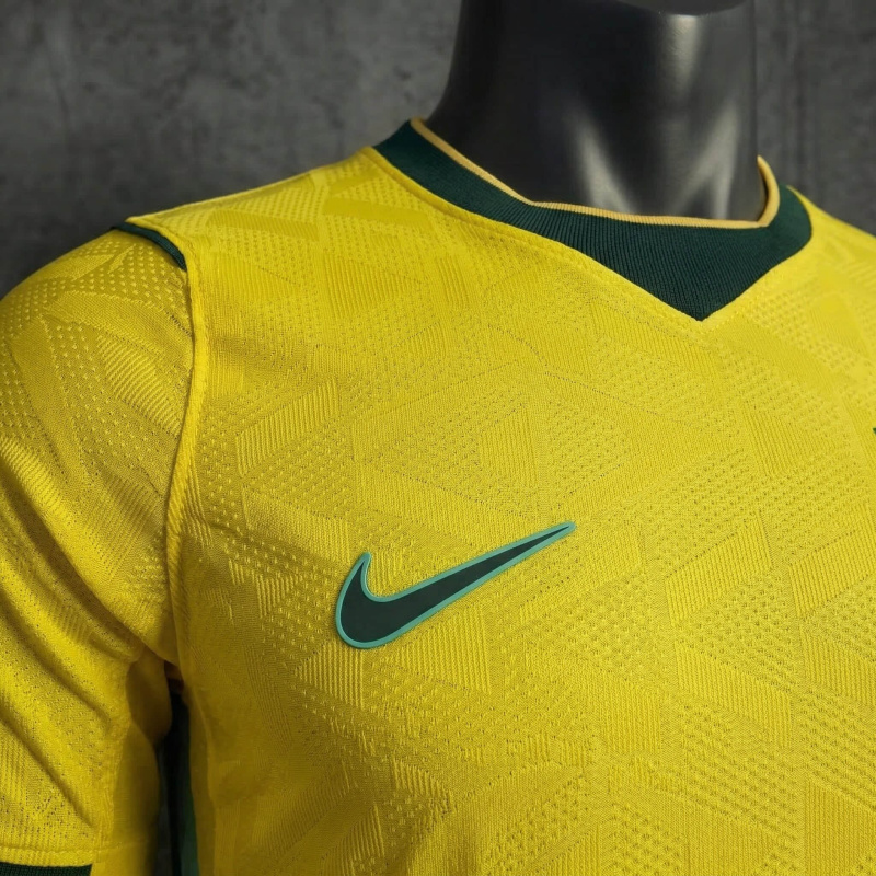 Player Brazil Home FIFA World Cup 2026 New Season Football Jersey Sports Shirt