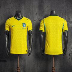 Player Brazil Home FIFA World Cup 2026 New Season Football Jersey Sports Shirt