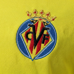Retro Villarreal Home 08/09 Long-sleeved Jersey