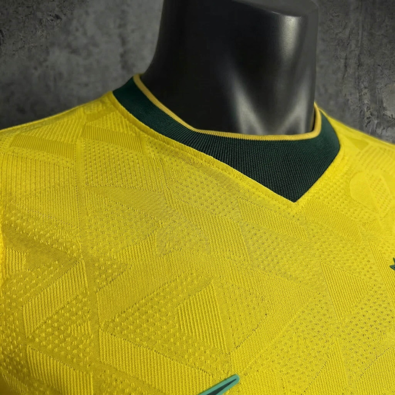 Player Brazil Home FIFA World Cup 2026 New Season Football Jersey Sports Shirt