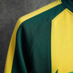 Brazil Long-sleeved Sweatshirt - Yellow & Green M-3XL