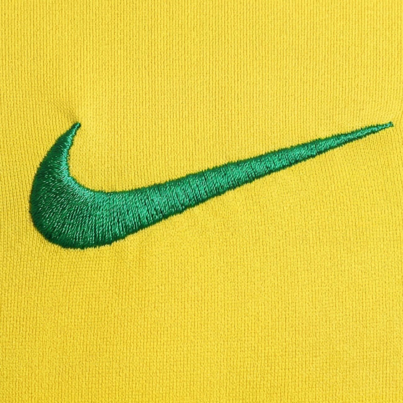 Brazil Long-sleeved Sweatshirt - Yellow & Green M-3XL