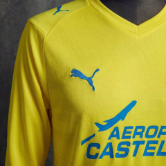 Retro Villarreal Home 08/09 Long-sleeved Jersey