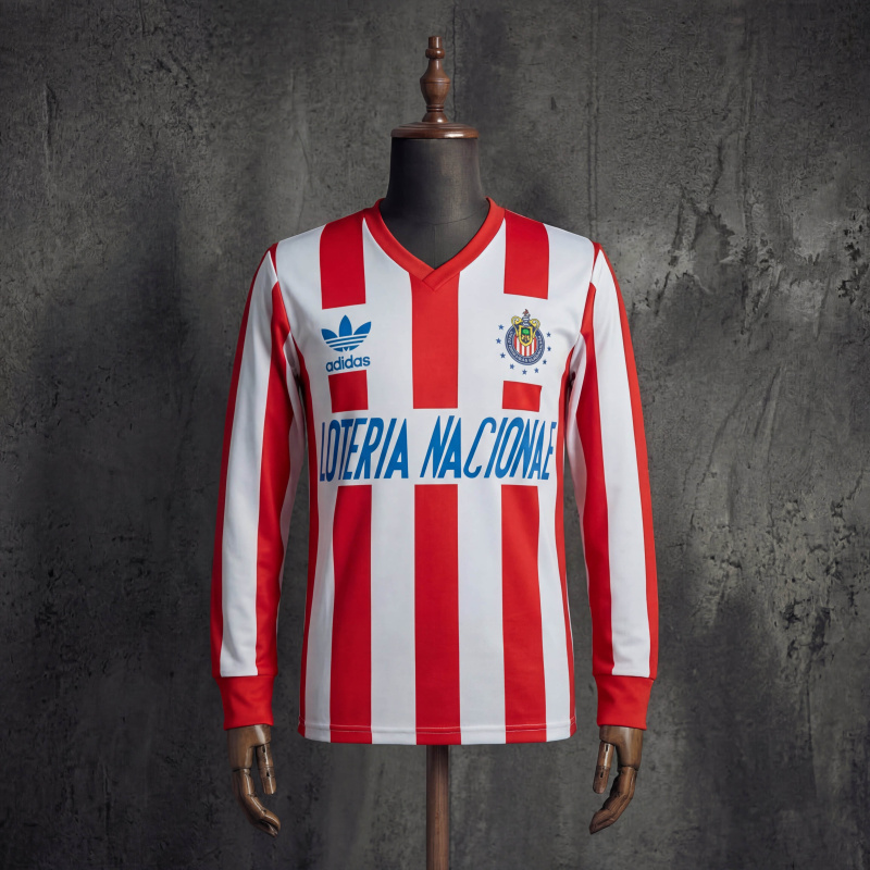 Retro Chivas de Guadalajara Home 91/92 Long-sleeved Jersey