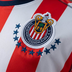 Retro Chivas de Guadalajara Home 02/03 Long-sleeved Jersey