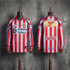 Retro Chivas de Guadalajara Home 99/00 Long-sleeved Jersey