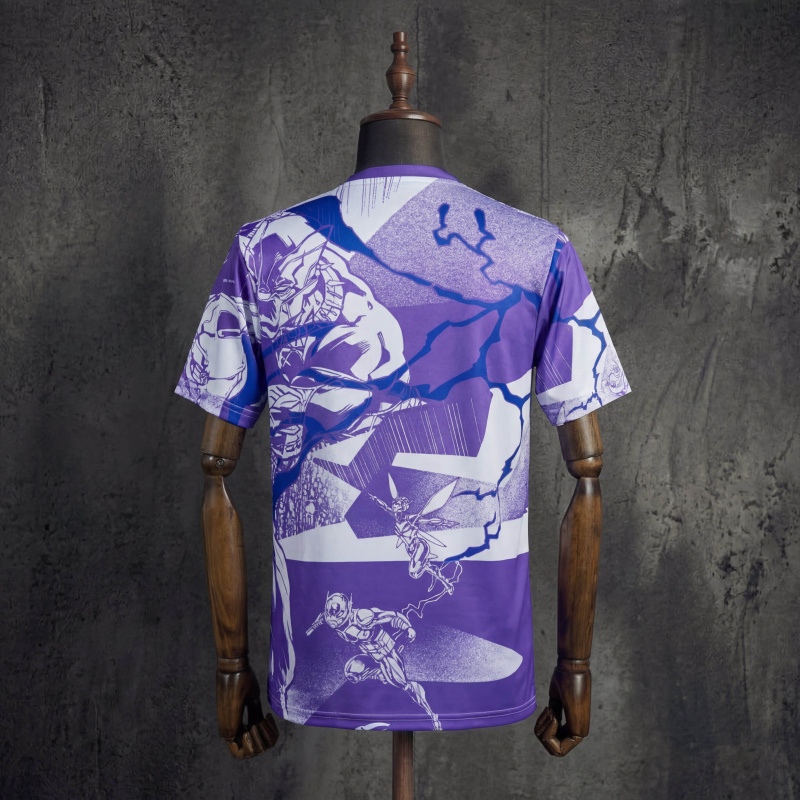 Real Madrid Avengers - Pre-Match (Purple) 2025/2026 Jersey