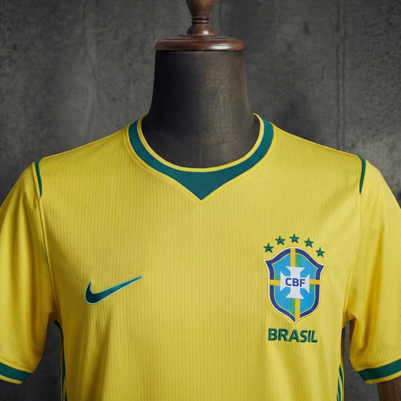 Brazil Home FIFA World Cup 2026 New Season Football Jersey Sports Shirt