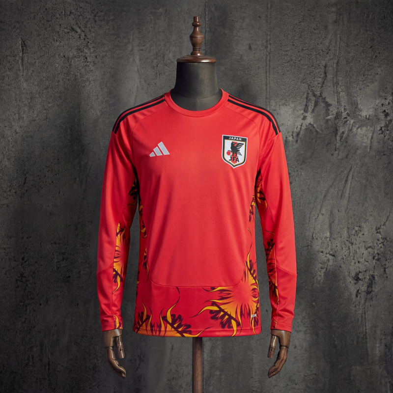 Japan 2026 GK - Red Long-Sleeved Jersey