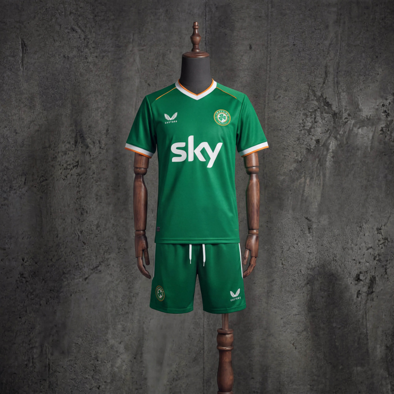 Kids Kit Ireland Home 2026 Jersey