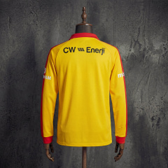 Retro Galatasaray Edition 2025/2026 Yellow Long-Sleeve Jersey
