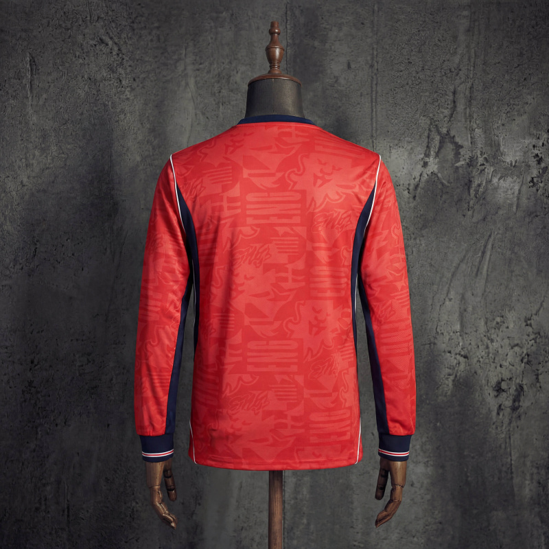 England away FIFA World Cup 2026 long-sleeved jersey, sizes S-4XL
