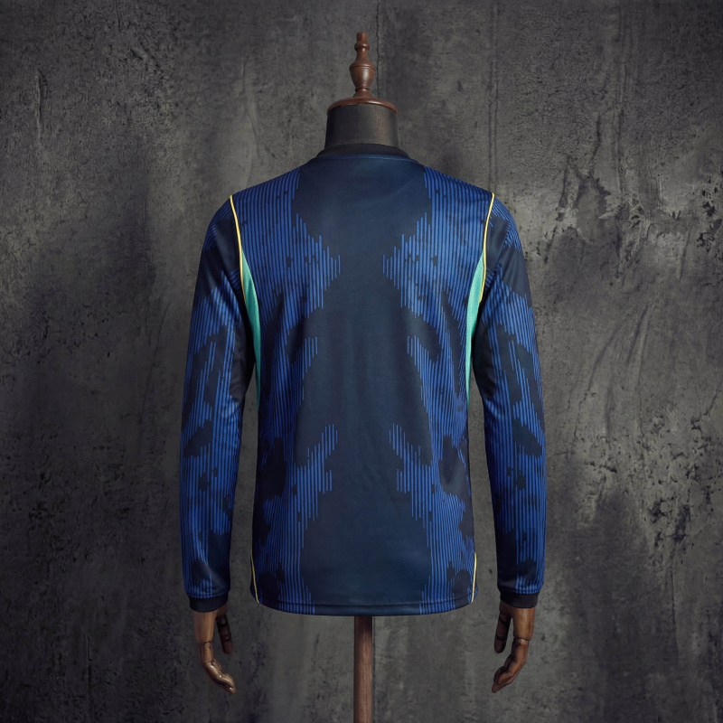 Brazil away FIFA World Cup 2026 Long-sleeved jersey, sizes S-4XL