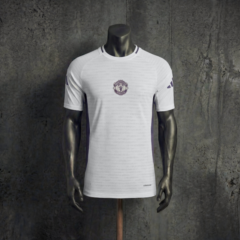 Player Manchester United Training Kit T-shirt 20262027 Jersey Sizes S-XXL
