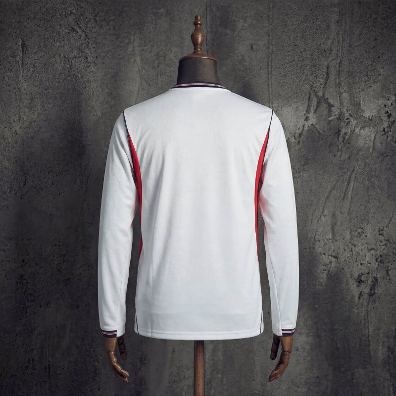 England home FIFA World Cup 2026 long-sleeved jersey, sizes S-4XL