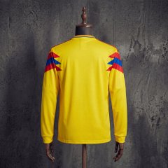 Retro Colombia Home1990 Long Sleeve Jersey S-XXL