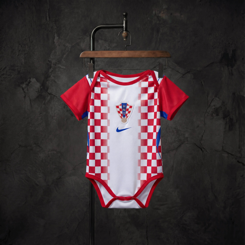 Baby Jersey Croatia home FIFA World Cup 2026, New Season Jersey