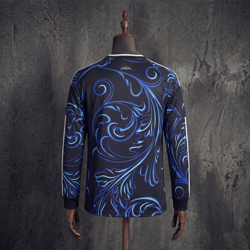 Argentina away FIFA World Cup 2026 jersey long sleeve sizes S-4XL