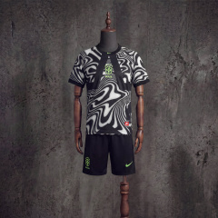 Kids kit Brazil goalkeeper FIFA World Cup 2026 Jersey(Sizes 16–28)