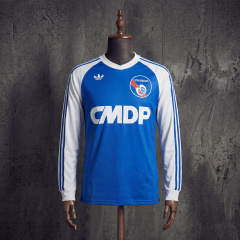 Retro RC Strasbourg Home 197879 Long-Sleeve Jersey – Sizes S–XXL