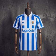 Retro Real Sociedad 20252026 Style Jersey Sizes S-4XL