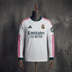 Real Madrid Home 20262027 Long Sleeve Jersey S-4XL