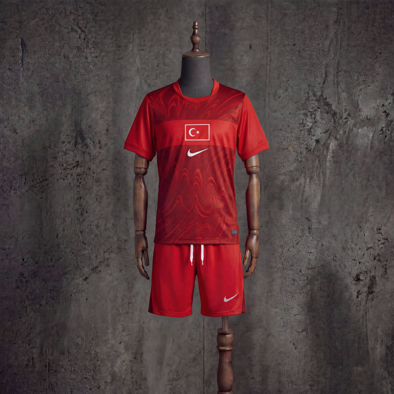 Kids Kit Turkiye Away 2026 Jersey Size 16-28
