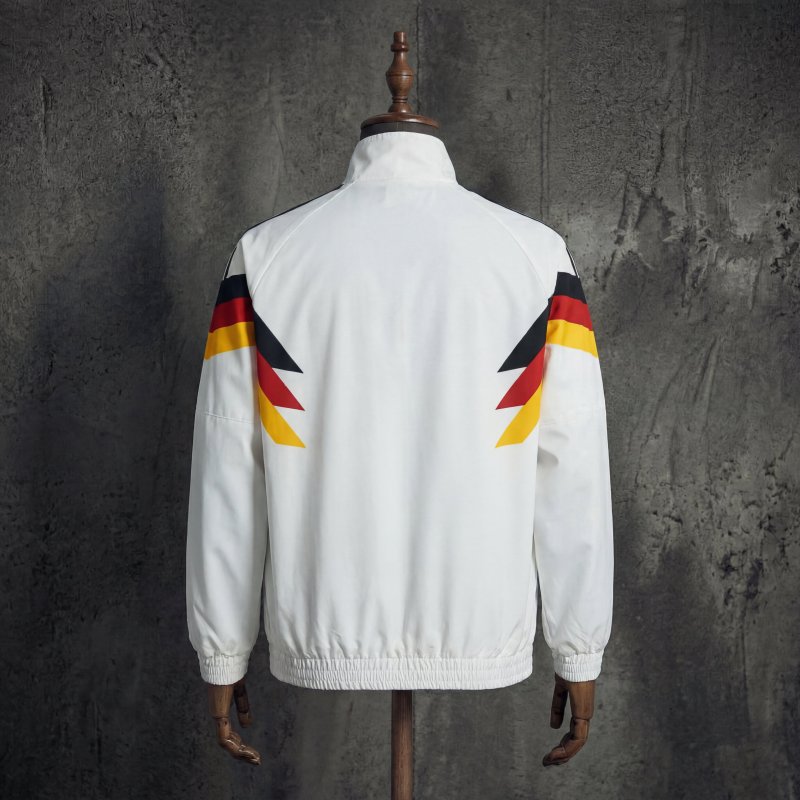 Windproof jacket German home jersey 1990 sizes S-XXL