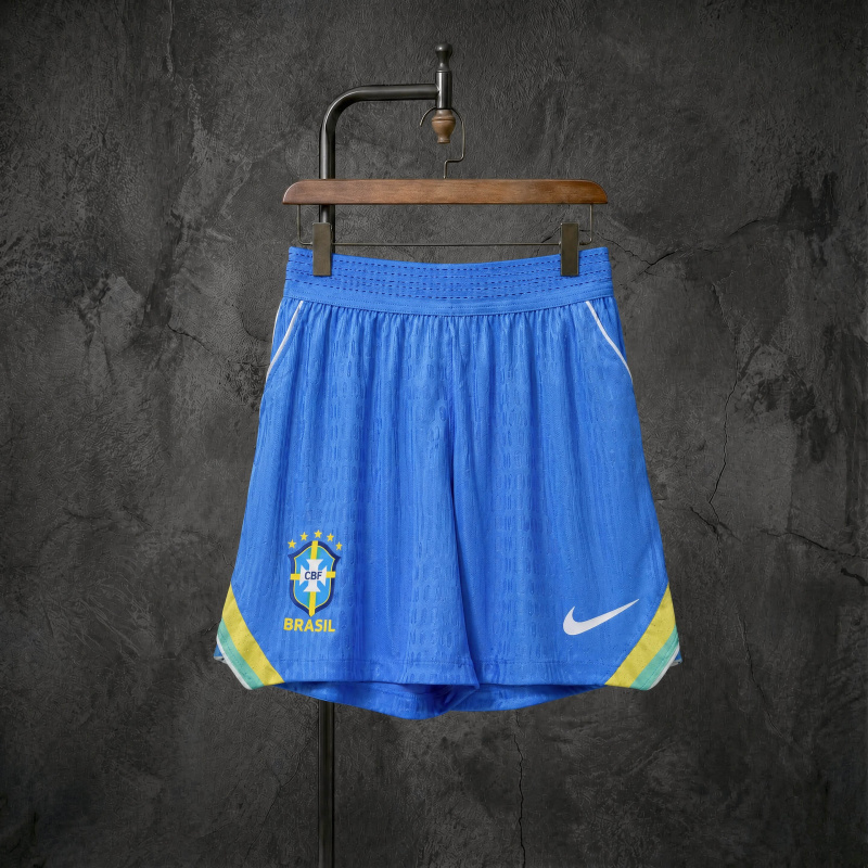Player shorts Brazil home FIFA World Cup 2026 jersey sizes S-XXL