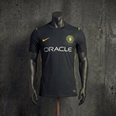 Player Chelsea Black Gold Training 2026 Jersey Sizes S-XXL