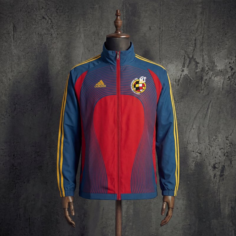 Windproof jacket Spain 2006-2008 jersey sizes S-XXL