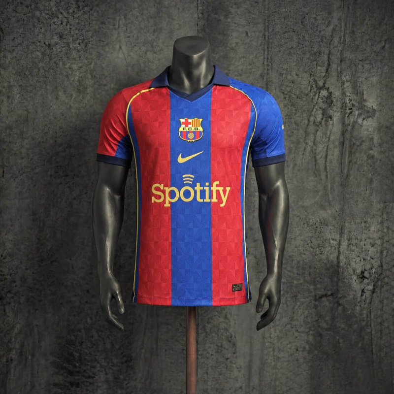 Player Barcelona Nike Retro 2026 Jersey Sizes S-3XL