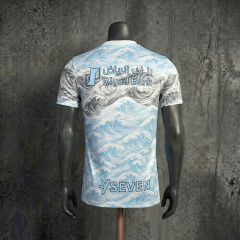Player Al Hilal SFC Wave Pattern 2026 Jersey Sizes S-XXL