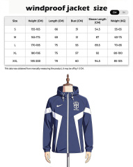Windproof jacket France 1998-2000 jersey sizes S-XXL