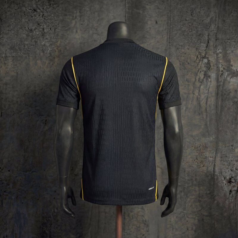 Player Chelsea Black Gold Training 2026 Jersey Sizes S-XXL