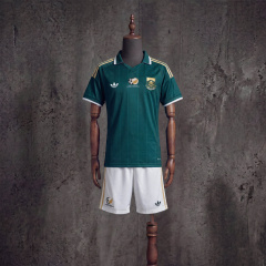 Kids Kit South Africa Away FIFA World Cup 2026 Jersey Size 16-28