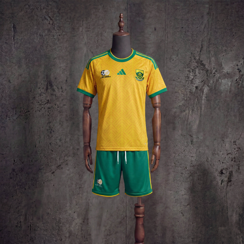 Kids Kit South Africa Home FIFA World Cup 2026 Jersey Size 16-28