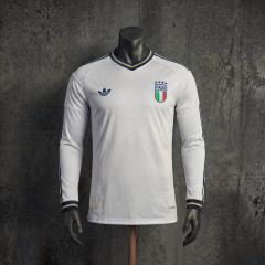 Player Italy Away FIFA World Cup 2026 Long-Sleeve Jersey S-3XL