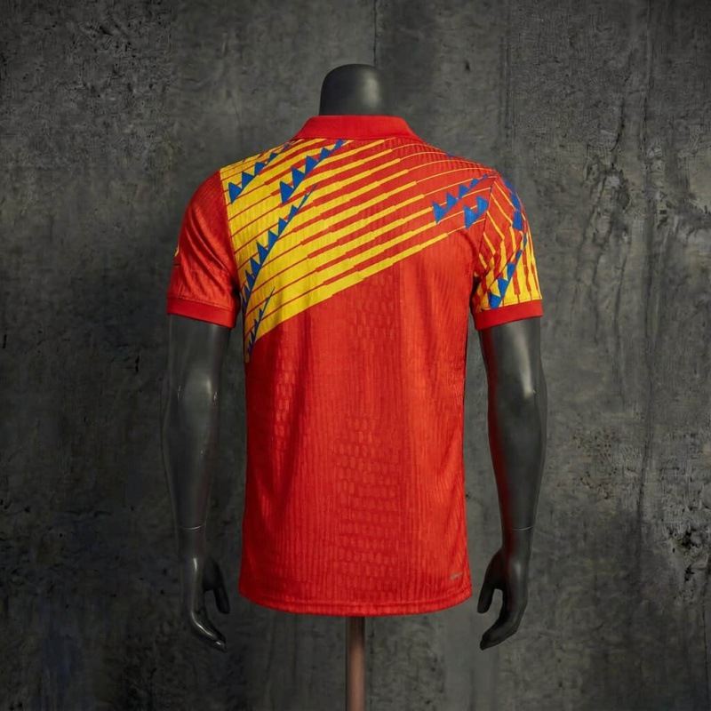 player version Spain 2026 adidas Originals retro yellow football jersey, sizes S-XXL