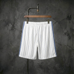 Chelsea x adidas Originals white striped shorts, sizes S-XXL