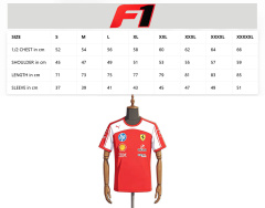 Ferrari F1 Navy Blue Fan Edition T-Shirt, Puma Scuderia Ferrari Motorsport Top S-5XL